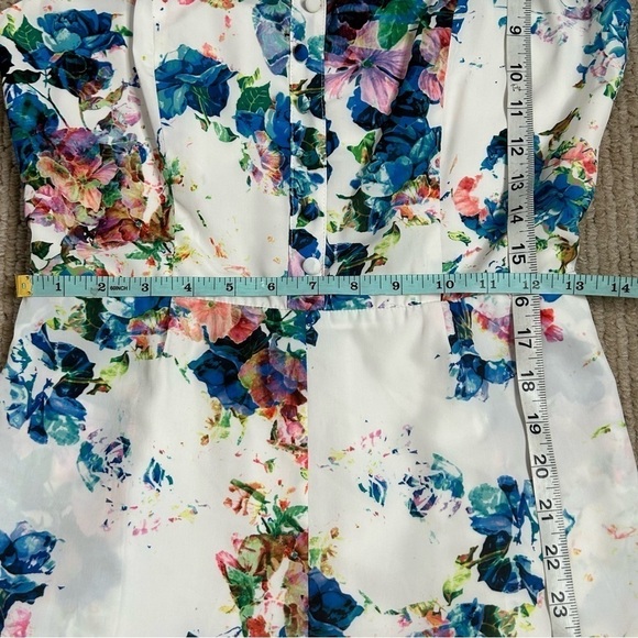 Lovers + Friends Escape Romper in Blue Floral - Picture 15 of 16